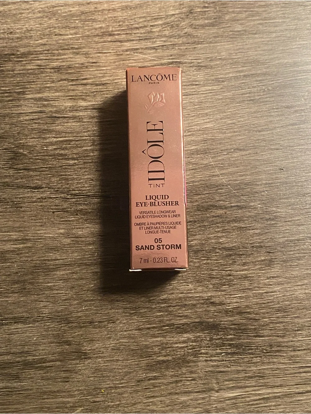 Lancome Idôle Tint Liquid Eyeshadow & Eyeliner — Sand Storm Peach Shimmer